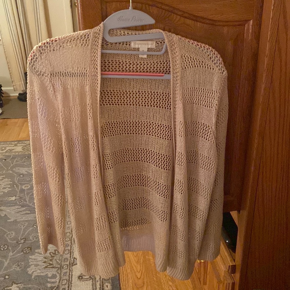 Women’s beige cardigan